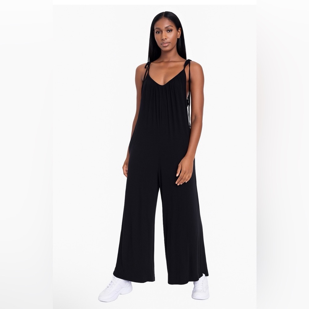 Mono B Lounge Jumper Romper – Soft Stretch – Comfy Chic – NWOT (L) - Picture 8 of 8